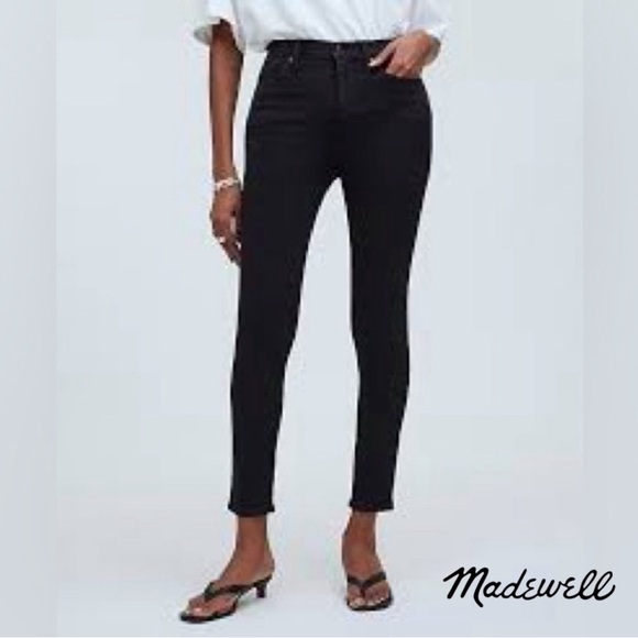 MADEWELL Roadtripper Skinny Jeans Lunar Wash Denim Size 27 - Picture 1 of 9